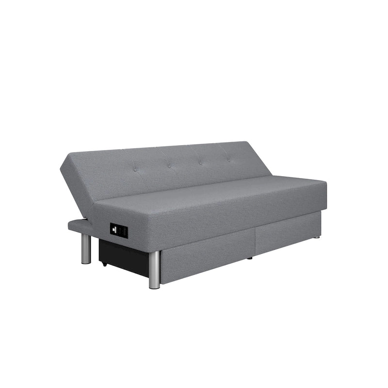 Dream Convertible Sleeper Sofa with Storage Drawers and USB Charging Ports