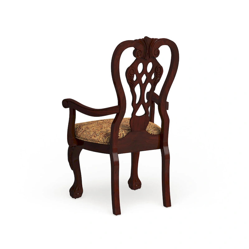 Chaise de salle à manger formelle en cerisier (lot de 2)